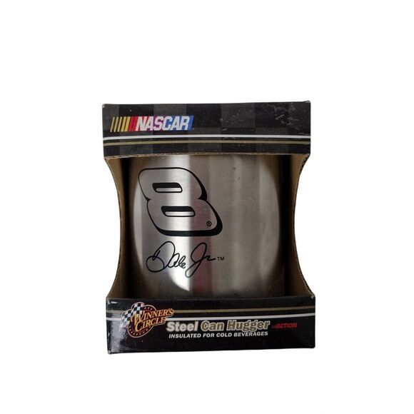 New In Package Dale Jr 8 Steel Can Hugger Insulated For Cold Beverages Coozie - Picture 6 of 6